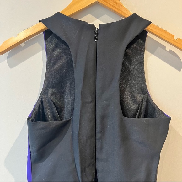 Bebe Purple Asymmetrical Mini Dress - Picture 8 of 9